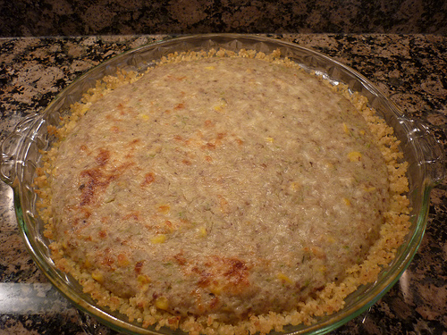 Pinto Bean Tart with Millet Crust Recipe